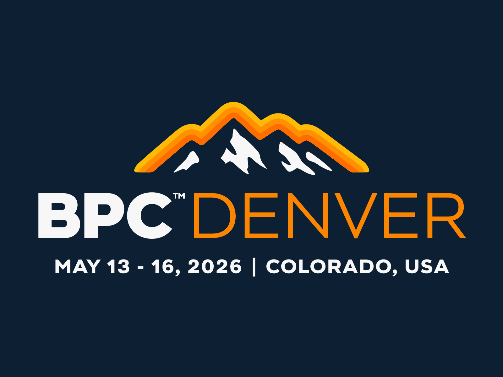 BPC Denver 2026 event logo